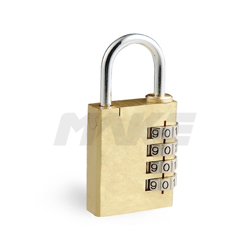 MK711 Brass Digital Combination Padlock For Gym