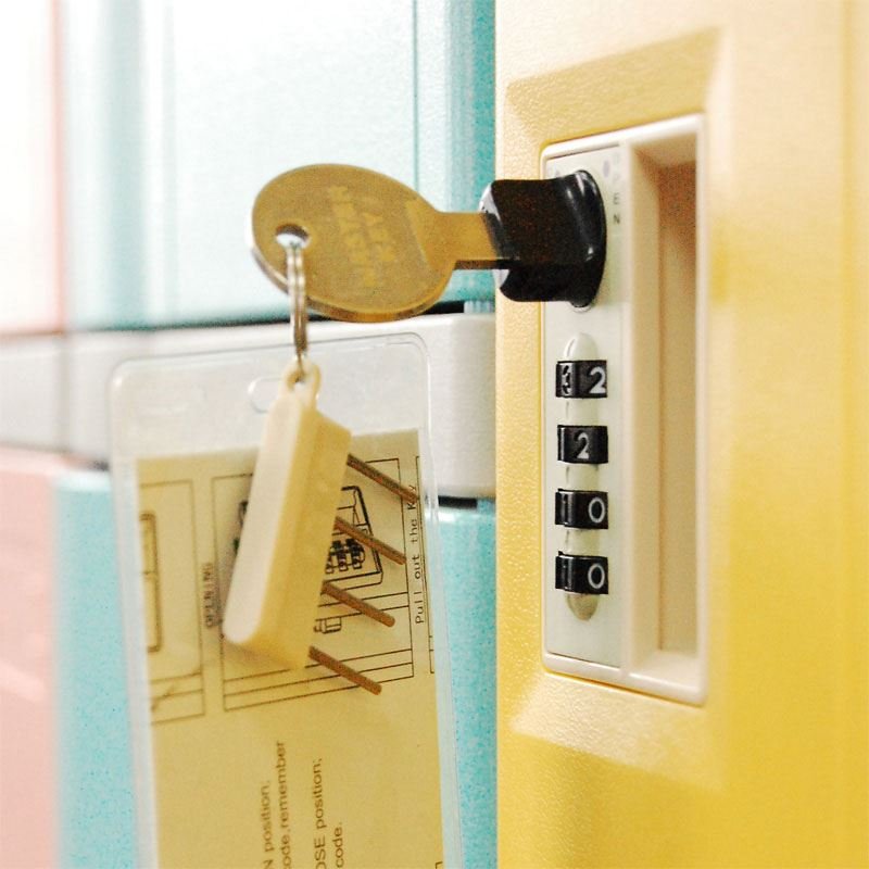 Good looking,safe locking-the application of four-digit combination lock in the locker(图2)