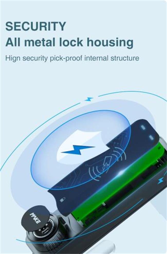 What are the advantages of MAKE RFID electronic lock MK729?